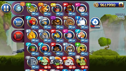 Angry Birds Star Wars 2 First launch + Naboo Invasion All levels (Bird side)