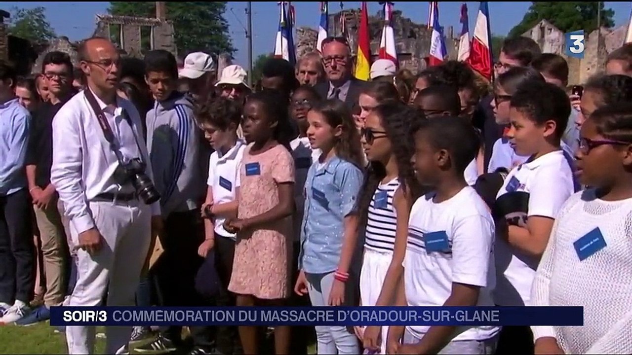 Commémoration du massacre d'Oradour-sur-Glane