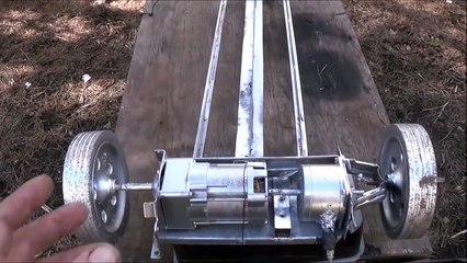 TESLA TURBINE  powered  UGV DRONE , full