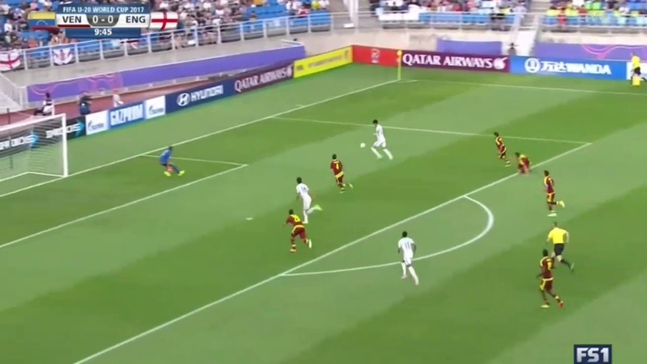 Dominic Solanke Big Chance - Venezuela U20 vs England U20 Final