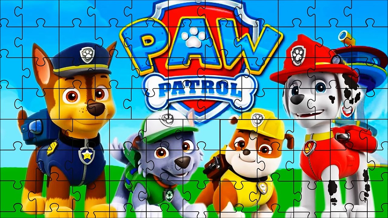 PAW Patrol La Patrulla Canina en español puzzle completo 1 - Los Numeros en  ingles - video Dailymotion