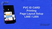 PVC Id Card Printing Page Layout (dsaTemplate)   for Epson L800, L805, L810 & L850 Pr