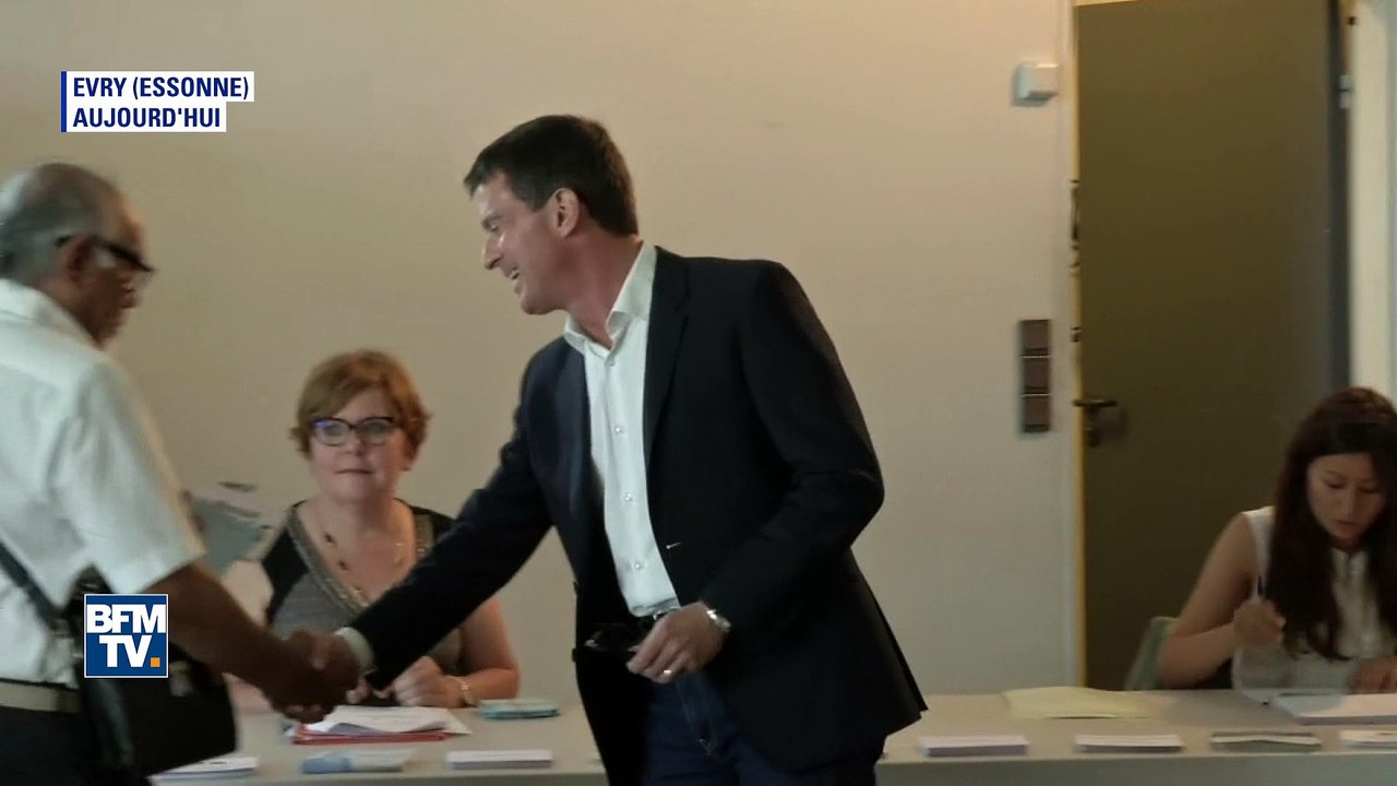 Législatives: Manuel Valls a voté dans son fief d’Évry