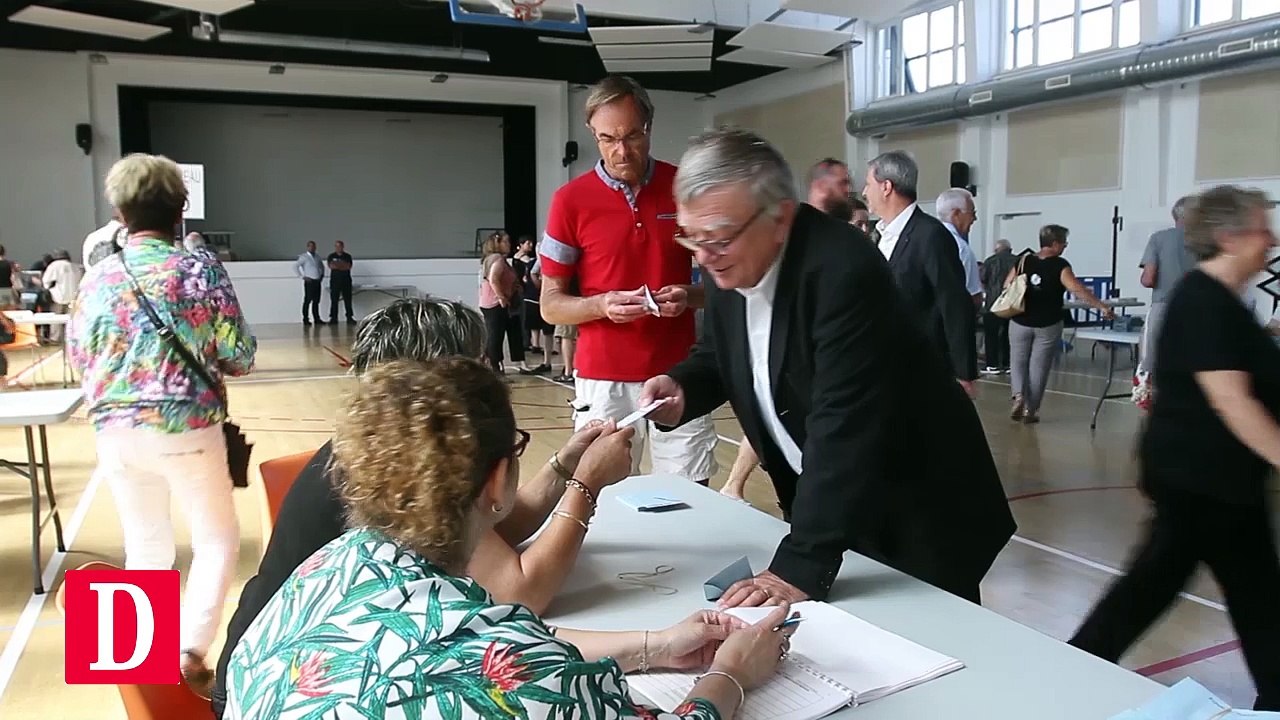 Législatives : Jean Glavany a voté dans son fief, dans les Hautes-Pyrénées