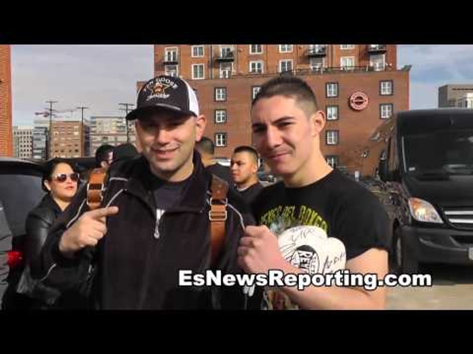 Elie Seckbach Meets Boxing Fans In Denver - EsNews Boxing