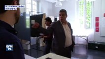 Législatives: Najat Vallaud-Belkacem a voté à Villeurbanne
