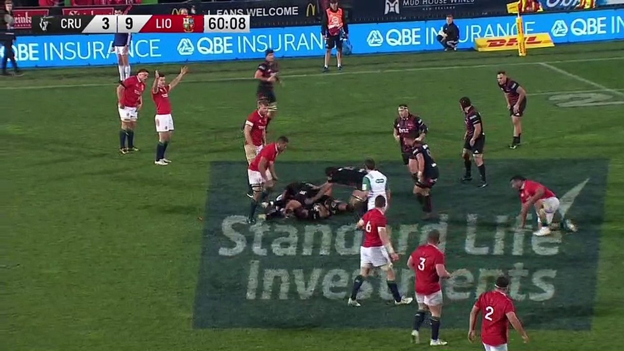 Crusaders v British & Irish Lions - 2nd Half - Lions Tour 2017