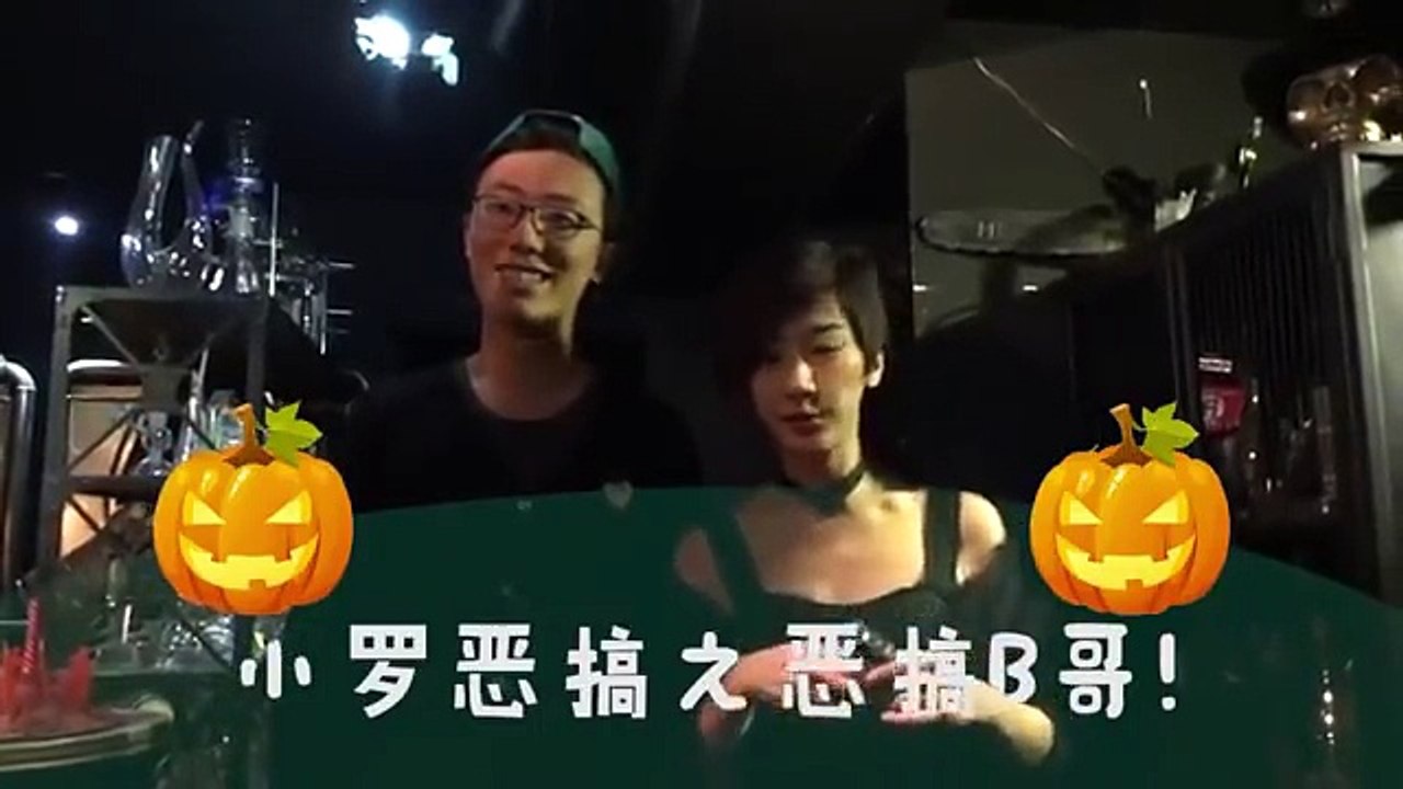 小羅惡整B哥，請來短發美女誘惑B哥玩SM