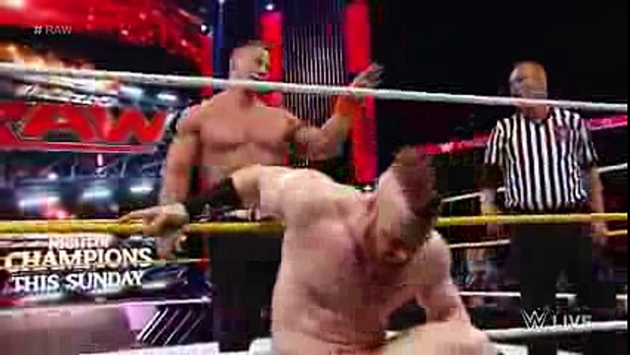 wrestling John Cena vs. Sheamus Raw,