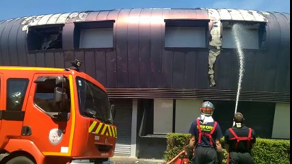 Grenoble, incendie du collège Lucie Aubrac