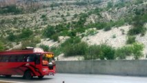 Lahore Islamabad Motorway M2 Near Kallar Kahar Pakistan Video 9