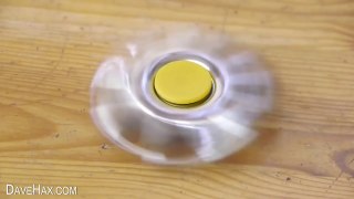 DIY Spiky Gallium Fidget Spinner - Sunshine!