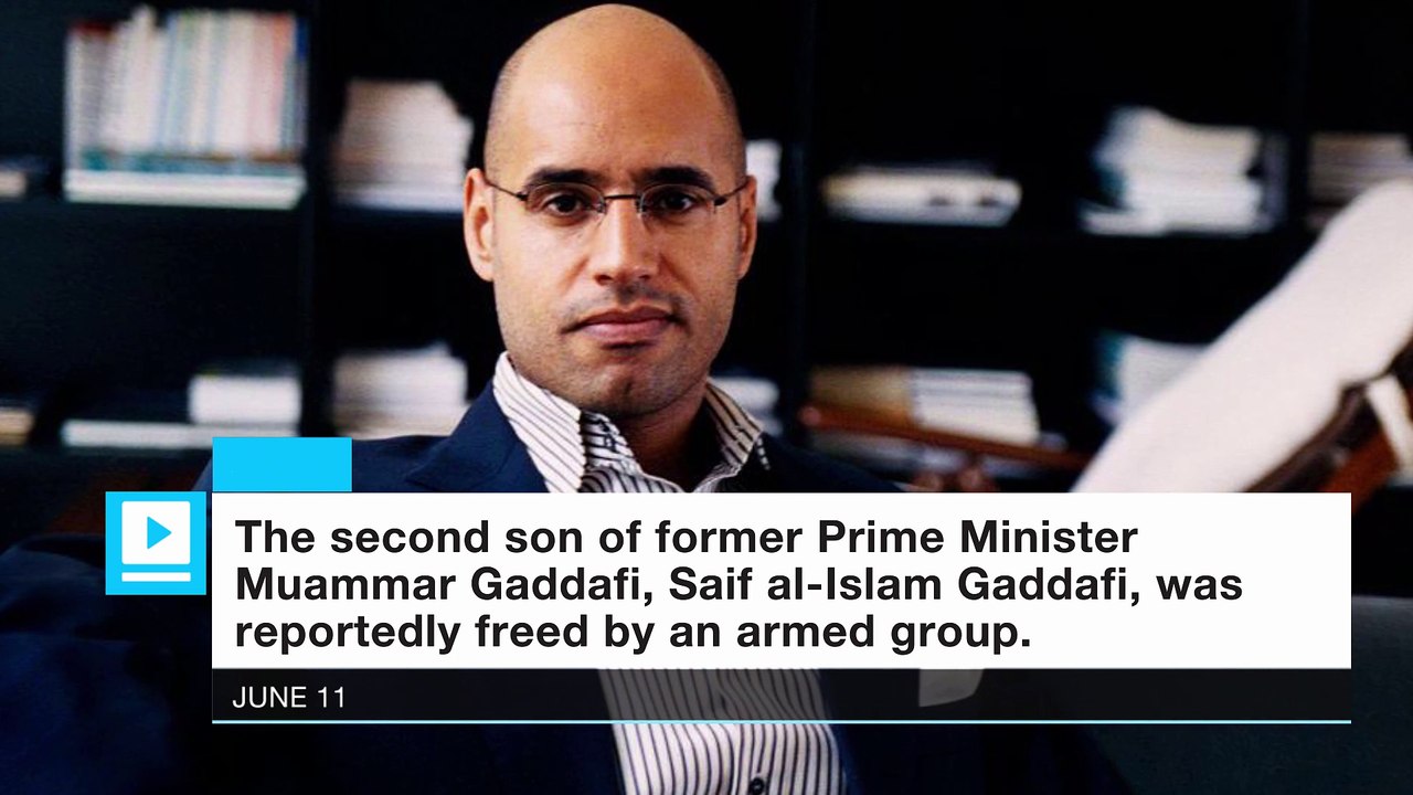 Muammar Gaddafi's son 'freed' in Libya