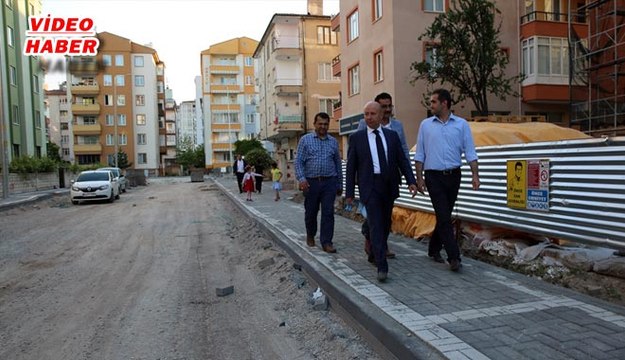 (11 Haziran 2017) Fevzi Çakmak Mahallesi’nde Cadde Ve Kaldırımlar Yenileniyor