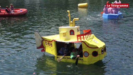 Скачать видео: Douarnenez. Ça Cartonne : le carton épate le Port-Rhu !