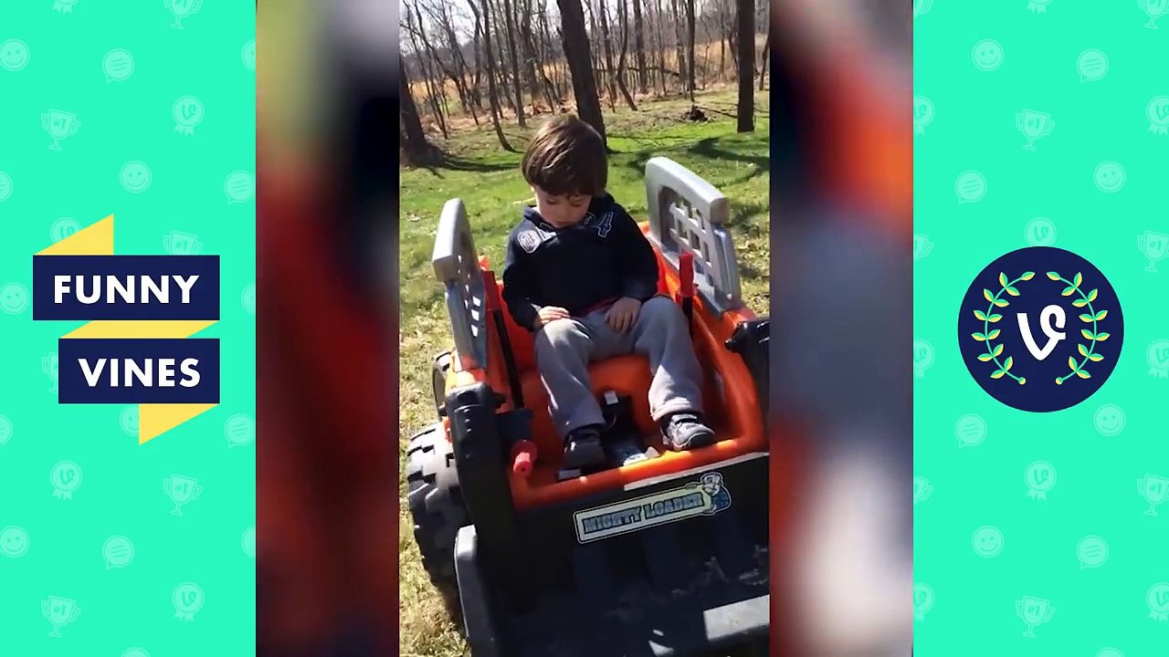 FUNNIEST Cute Kids & Babies POWER WHEELS Compilation - Funny Vines