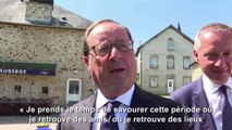 François Hollande prend «le temps de savourer cette période»