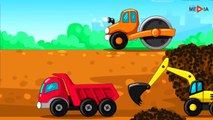 The Red Dump Truck, Cra1r - Diggers and Builder -