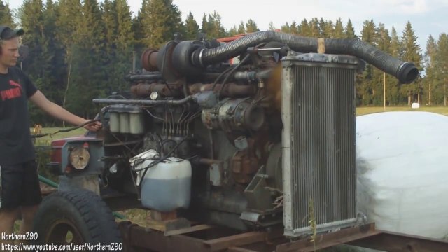 Démarrage des plus gros moteurs du monde !