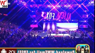 Sasha Banks Vs Alicia Fox One On One Full Match At WWE Raw