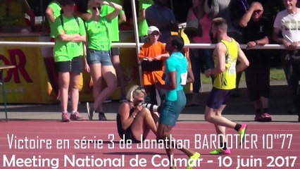 Meeting National de Colmar 2017 - 100m Masculin