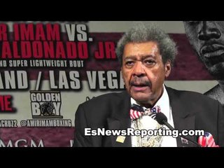 don king on muhammad ali - EsNews