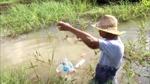 Top 10 de los Increíbles Videos Virales 2016 Red de Pesca en la Provincia de Siem Reap Camboya Tradi