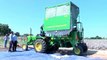 Mundo Asombroso De La Agricultura Moderna De Equipo Pesado Mega Máquinas De Algodón De Bale Tractor
