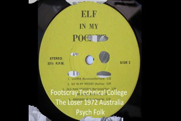 Footscray Technical College"The Loser" 1972 Australia Psych Folk