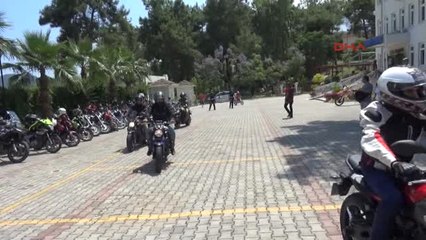 Antalya Jandarmanın Kuruluş Yıldönümünde Motosikletli Kutlama