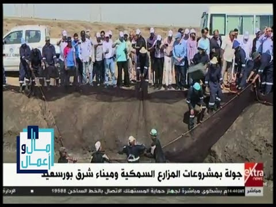 مال وأعمال | شاهد .. جولة بمشروعات المزارع السمكية وميناء شرق بورسعيد