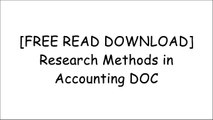 [E0TX0.F.R.E.E D.O.W.N.L.O.A.D] Research Methods in Accounting by Malcolm Smith P.P.T