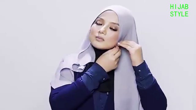 Hijab Style & Hijab Fashion for School colleges Ragday Convocation ceremony with Square scarf