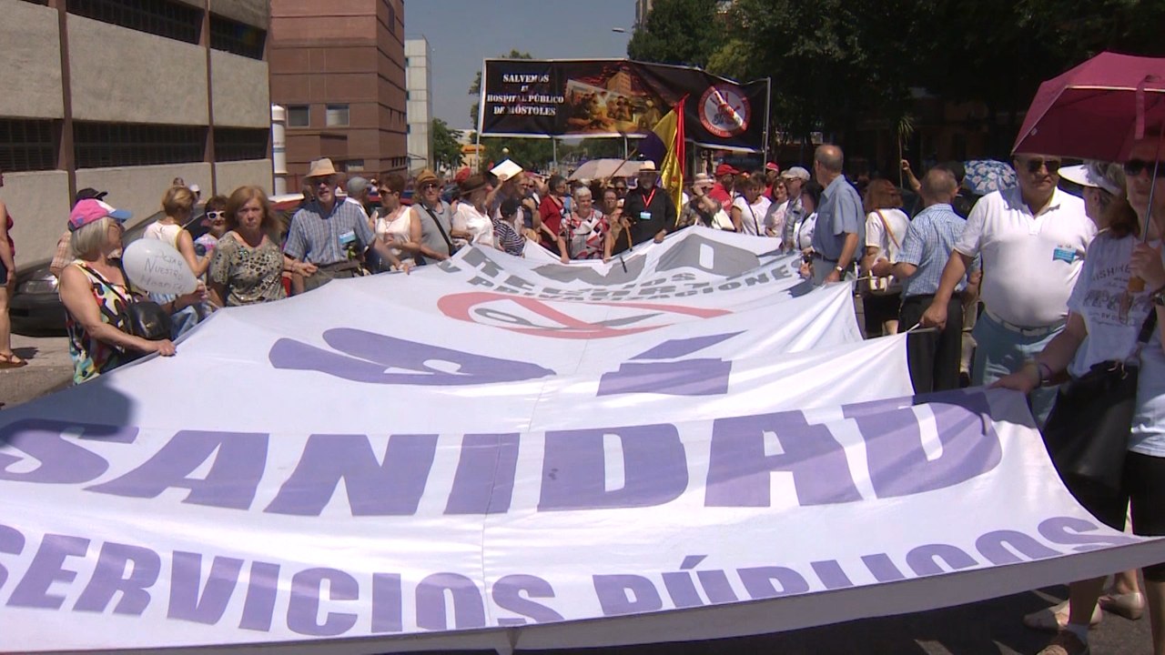 La Marea Blanca sale para reinvindicar la sanidad pública