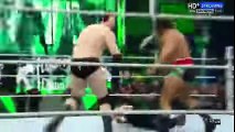 wrestling Triple H vs Dean Ambrose on WWE Raw