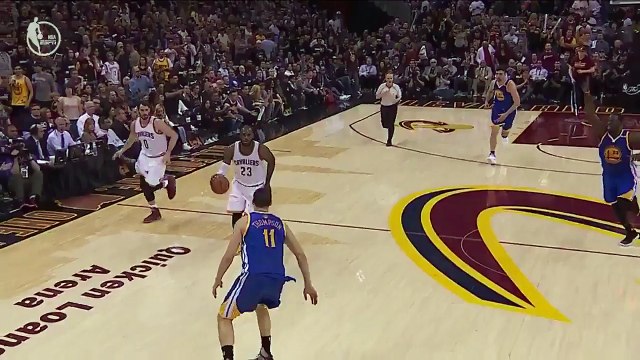 LeBron James'ten Müthiş Smaç(LeBron James slam dunk 2017) The Finals 2017