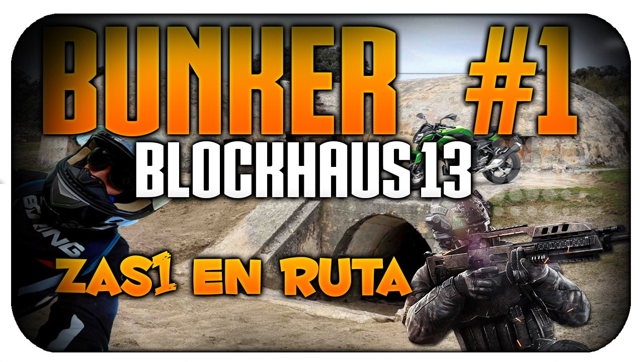 ZAS1 EN RUTA #1, VIAJANDO POR LA SIERRA DE MADRID LLEGO AL BUNKER BLOCKHAUS 13