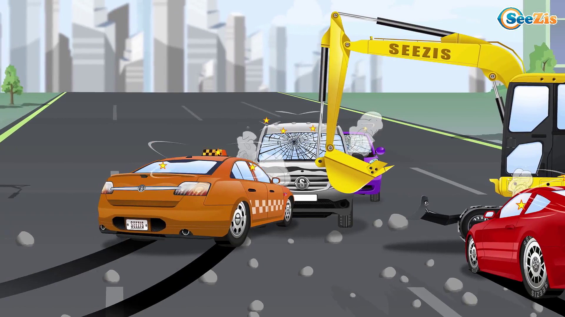 ⁣ТРАКТОР для детей - Мультик про Машинки - Видео для детей