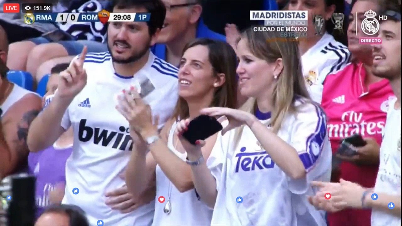 Fernando Morientes Goal Real Madrid Leyendas vs A.S. Roma Legends  1-0 Corazón Classic Match