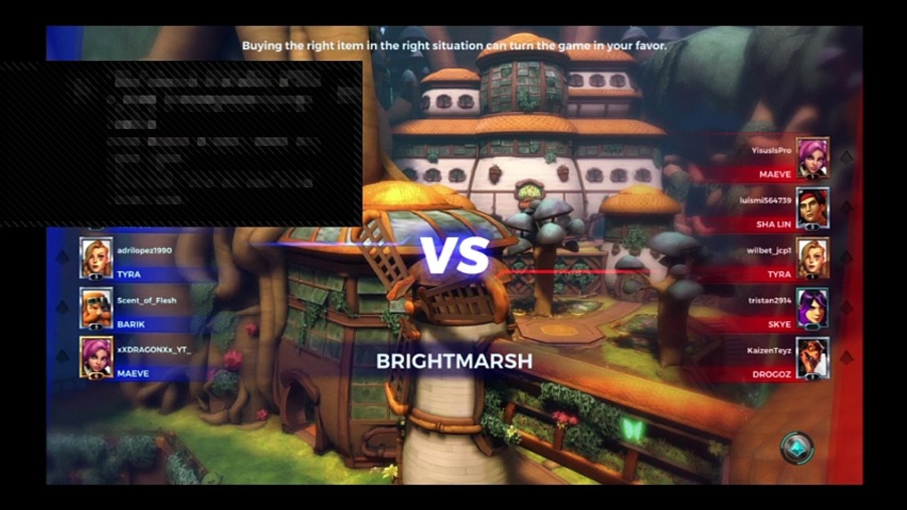 Tranmitir de paladins en PS4