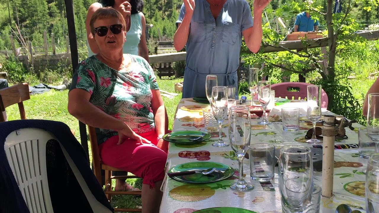 Anniversaire marie jo à Fontgillarde