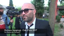 Ciak d'Oro 2017: intervista a Giuliano Sangiorgi dei Negramaro