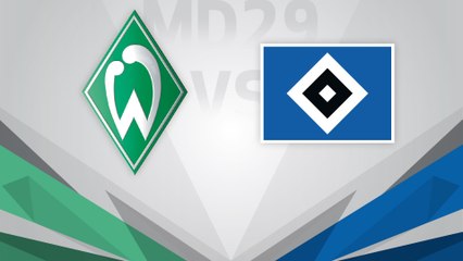 29tes Liga Werder Bremen - HSV