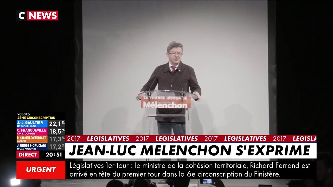 Législatives 2017 - Mélenchon : "Ne donnez pas les pleins pouvoirs au président"