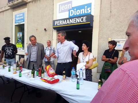 Agen : réaction de Dionis après les résultats du premier tour des législatives