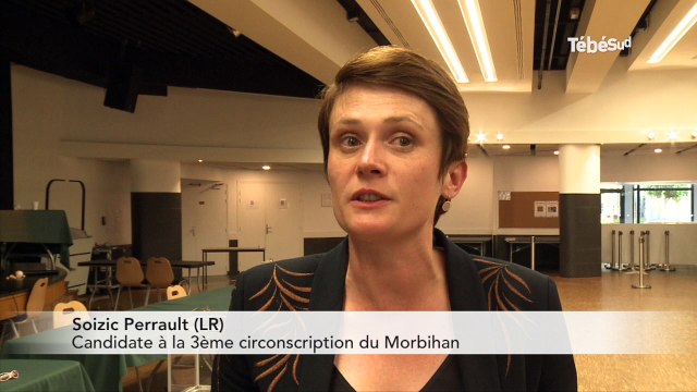 Législatives 2017. 1er tour. S. Perrault (LR, Pontivy) : Sonnés de ne pas être au 2nd tour