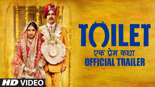 Toilet Ek Prem Katha Full HD Movie Trailer 2017 - Akshay Kumar - Bhumi Pednekar