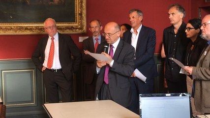 Annonce des résultats de la 6e circonscription