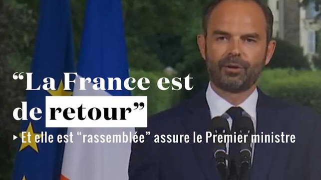Édouard Philippe : La France est de retour après les résultats du 1er tour des législatives