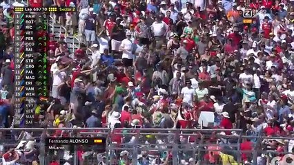 GP CANADA - ALONSO FRA I TIFOSI IN TRIBUNA!
